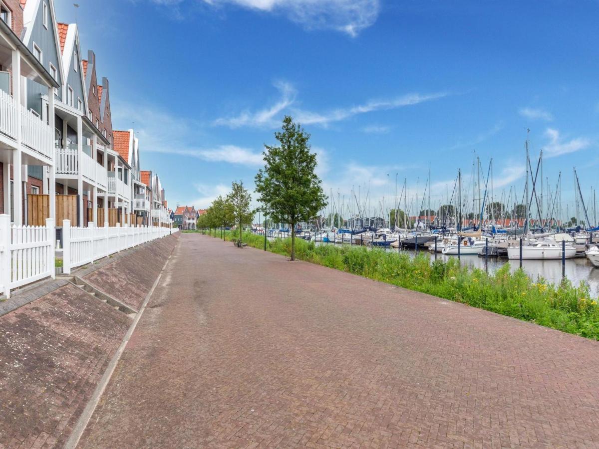 Luxury Houseboat In Volendam Marina Hotell Eksteriør bilde