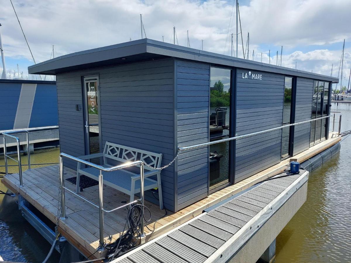 Luxury Houseboat In Volendam Marina Hotell Eksteriør bilde
