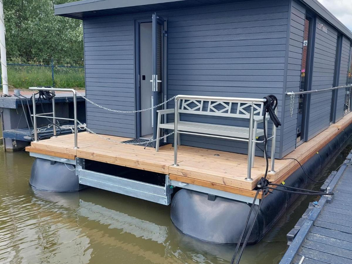 Luxury Houseboat In Volendam Marina Hotell Eksteriør bilde